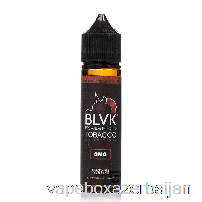 Vape Smoke Cuban Cigar - BLVK - 60mL 0mg